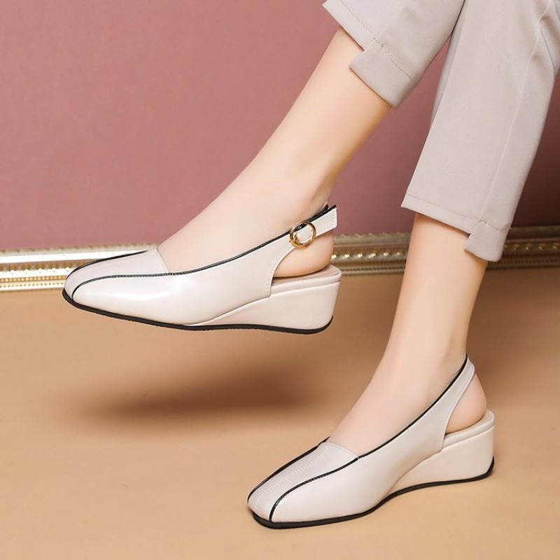 Women'S Shoes Trendy - French Leather Women Shoes New High