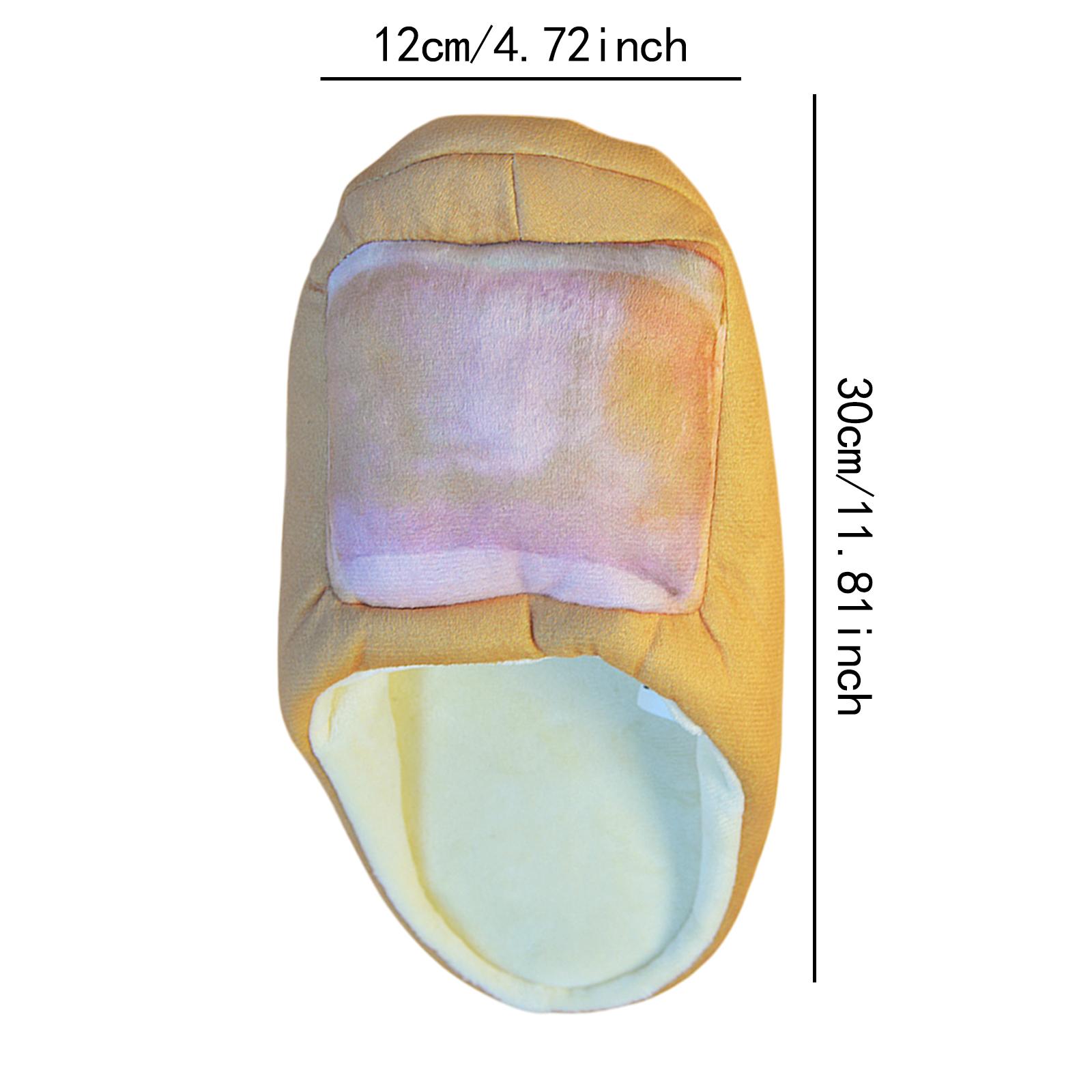 Women Shoes For Big Feet - Giant Feet Slippers Plush Soft Crystal