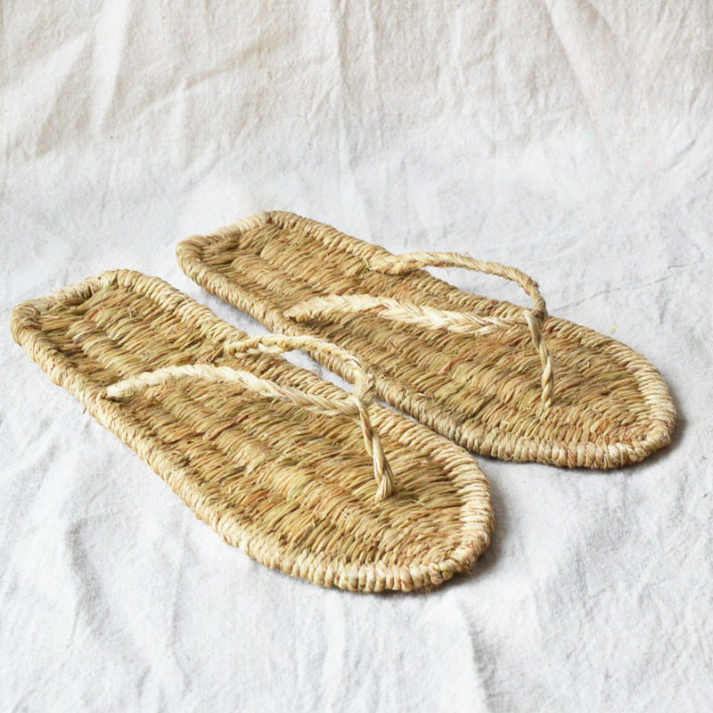 Women Shoes Japan - Straw Sandals for Men and Women