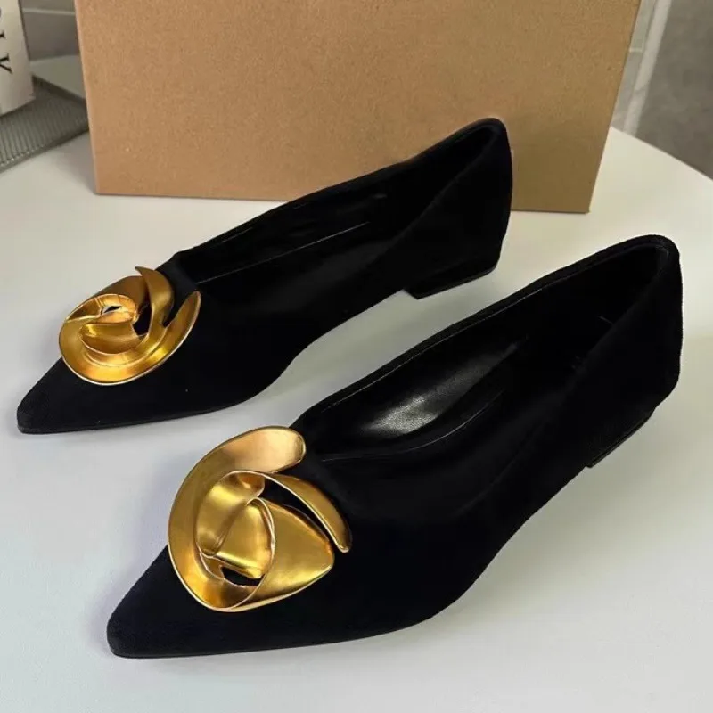 Women'S Shoes For Work - Pointed Toe Summer Women Flats Elegant