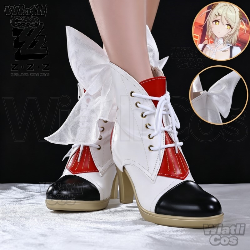 Women Shoes Japan - Reffaella Cosplay Shoes Zenless Zone Zero