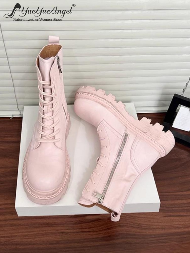 Women Shoes Size Chart - Autumn New Women Elegant Lace Up