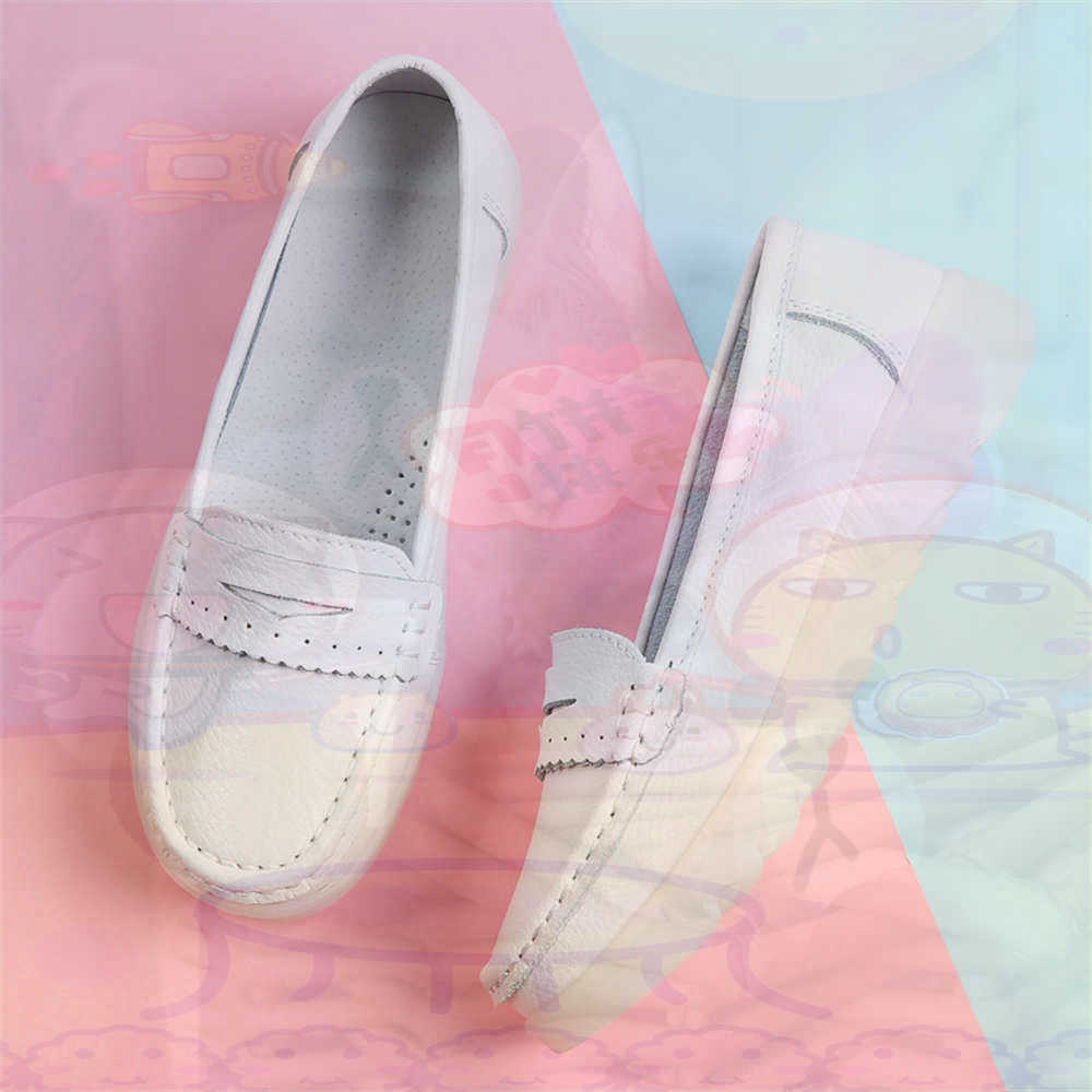 Moccasin Driving Teenage Sneak - Women Shoes Brown Colour ulasan dan harga