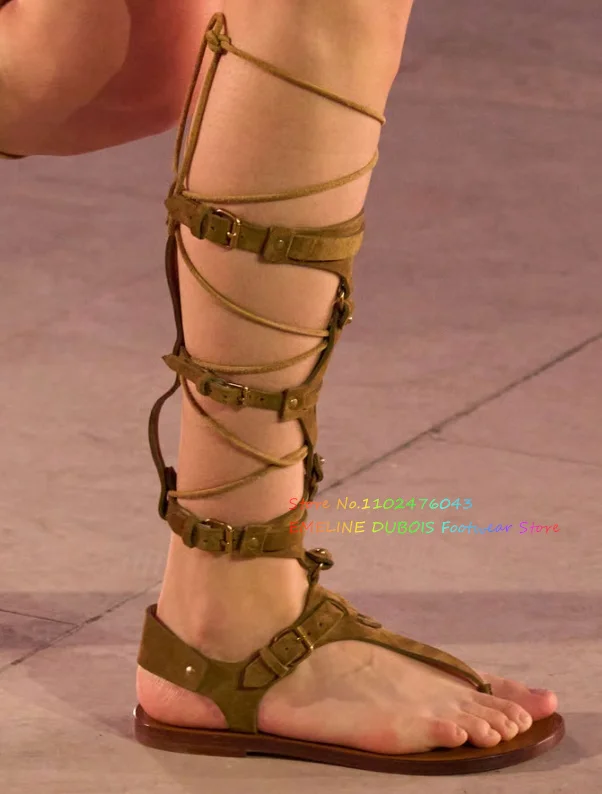 Newest Roman Style Flat Bottom - Women'S Shoes Trendy ulasan dan harga
