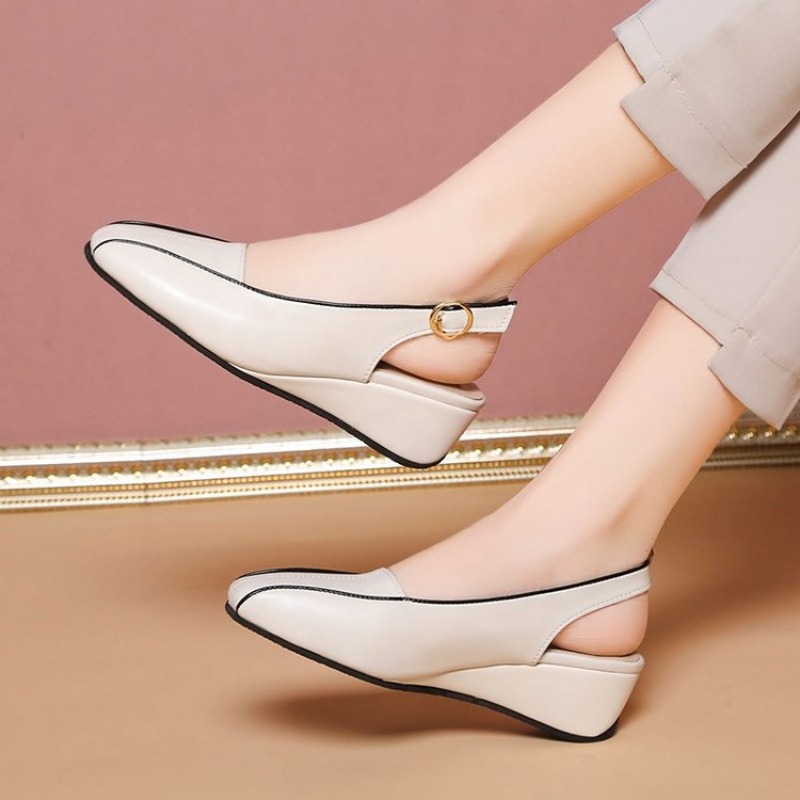 French Leather Women Shoes New - Women'S Shoes Trendy ulasan dan harga