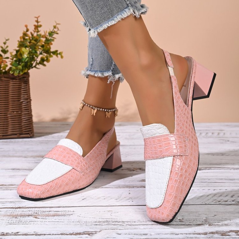 pumps slingback heel shoes wom - Women'S Shoes For Work ulasan dan harga