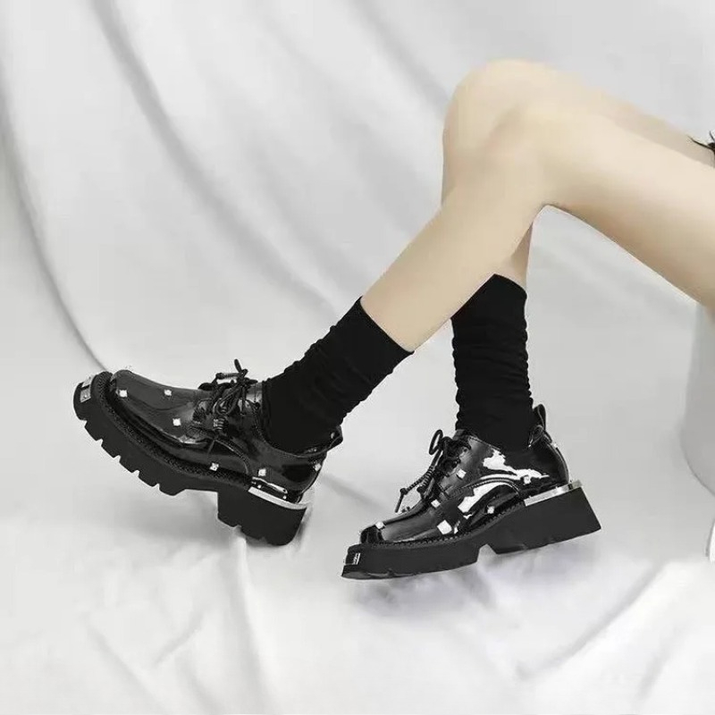 Women Loafers Crystal Platform - Women'S Shoes Trending 2025 ulasan dan harga