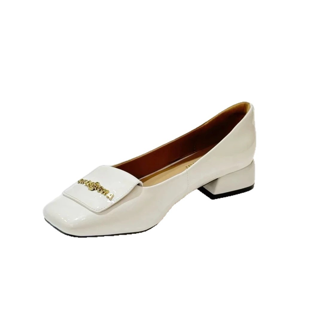 Women's Retro Square Toe Block - Women'S Shoes For Work ulasan dan harga