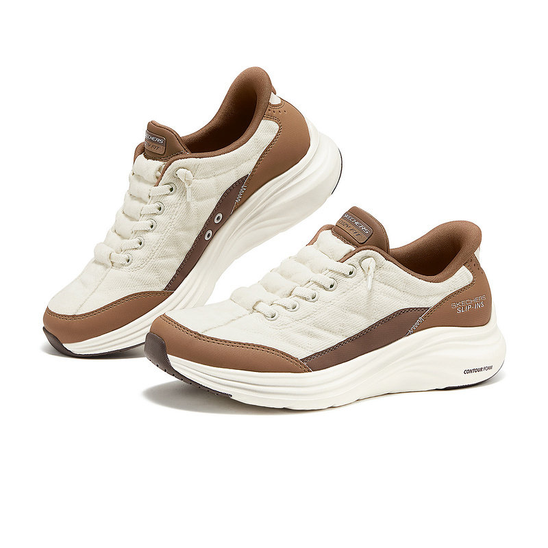 Skechers 150417‑NTBR Women Cas - Women Shoes Brown Colour ulasan dan harga