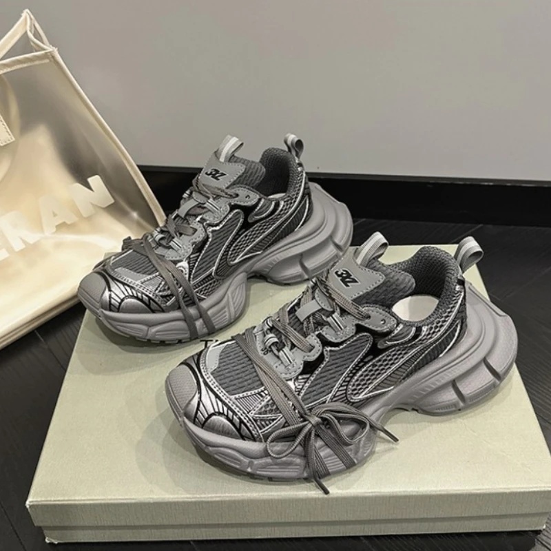 New Women Dad Shoes Breathable - Women Shoes Size Chart ulasan dan harga