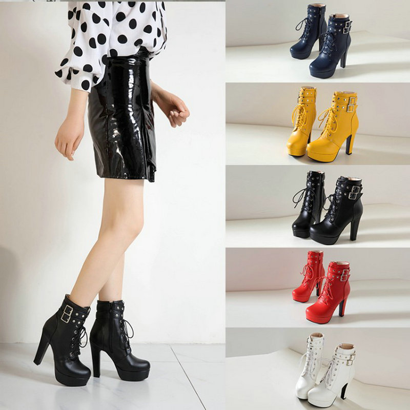 Winter Fur Lined Yellow Red Wo - Women Shoes For Big Feet ulasan dan harga