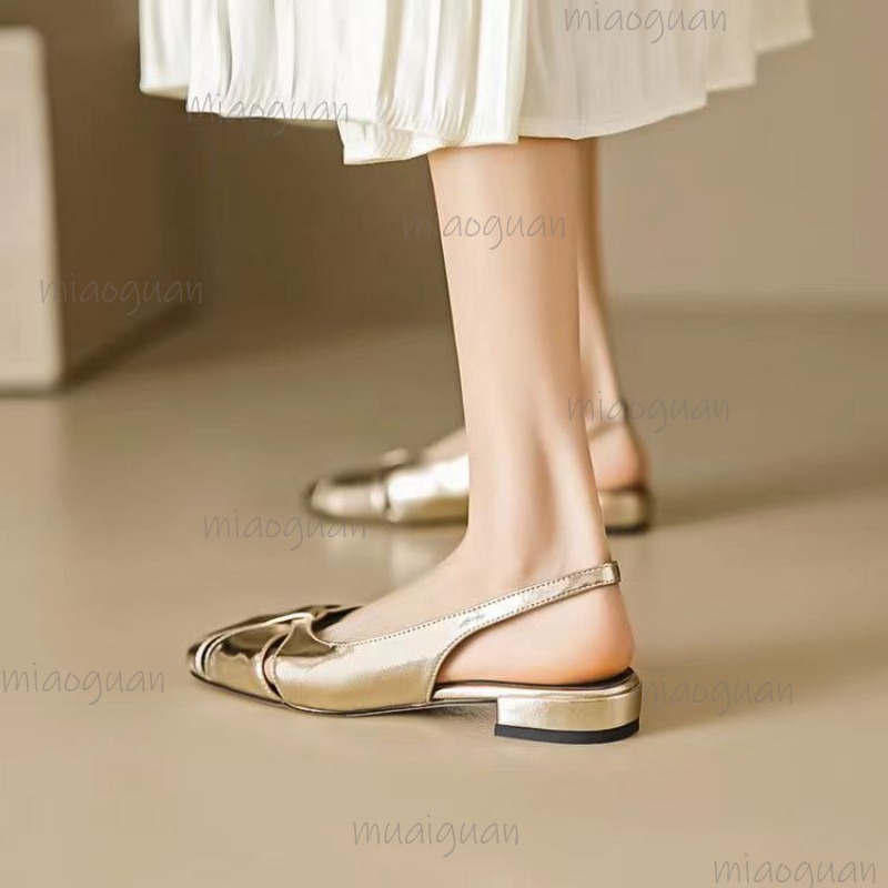 Cover Toe Low Heel Pumps Women - Women Shoes Casual ulasan dan harga