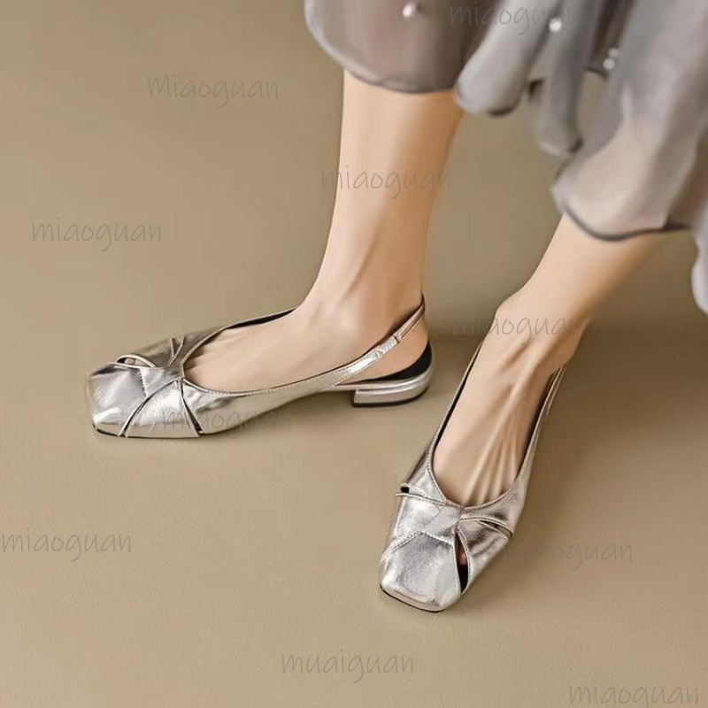 Cover Toe Low Heel Pumps Women - Women Shoes Casual ulasan dan harga