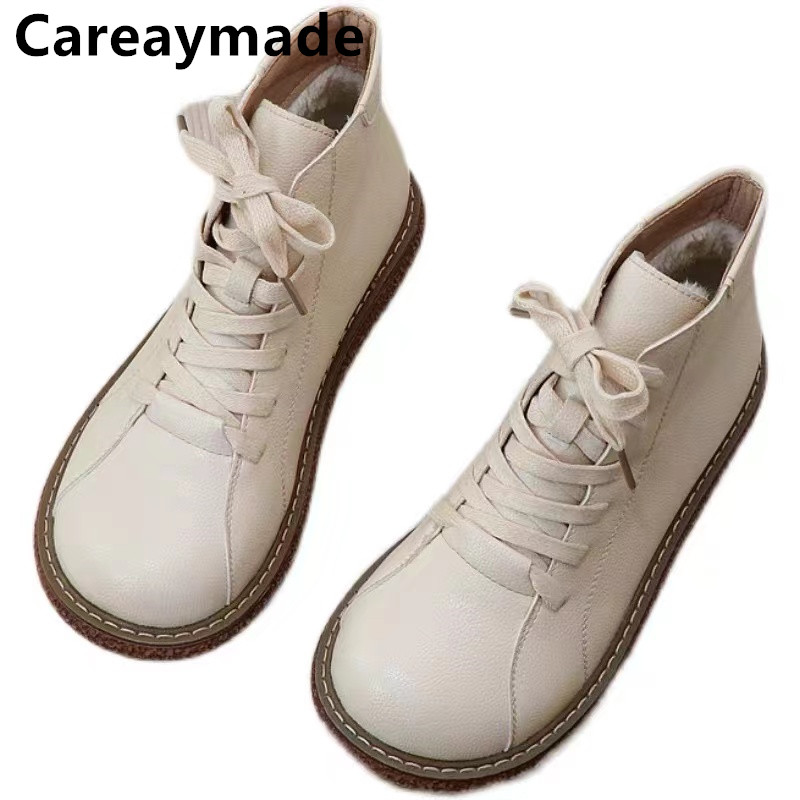 Careaymade-Vintage Lace Up boo - Women Shoes Size Chart ulasan dan harga