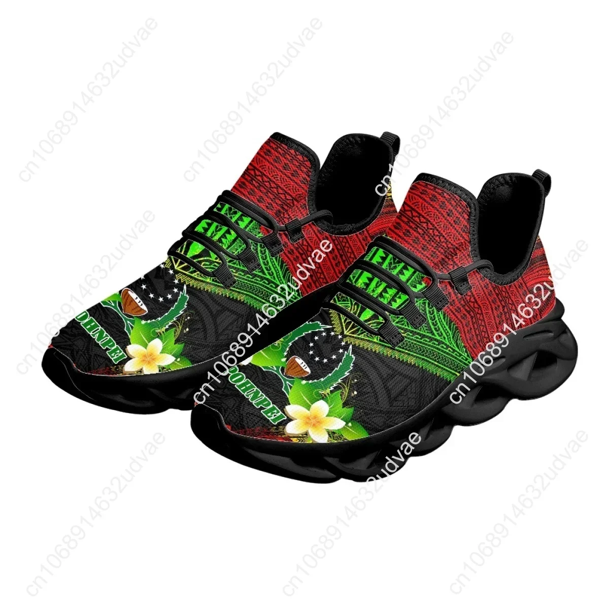 Polynesian Pohnpei Plumeria De - Women Shoes Running ulasan dan harga