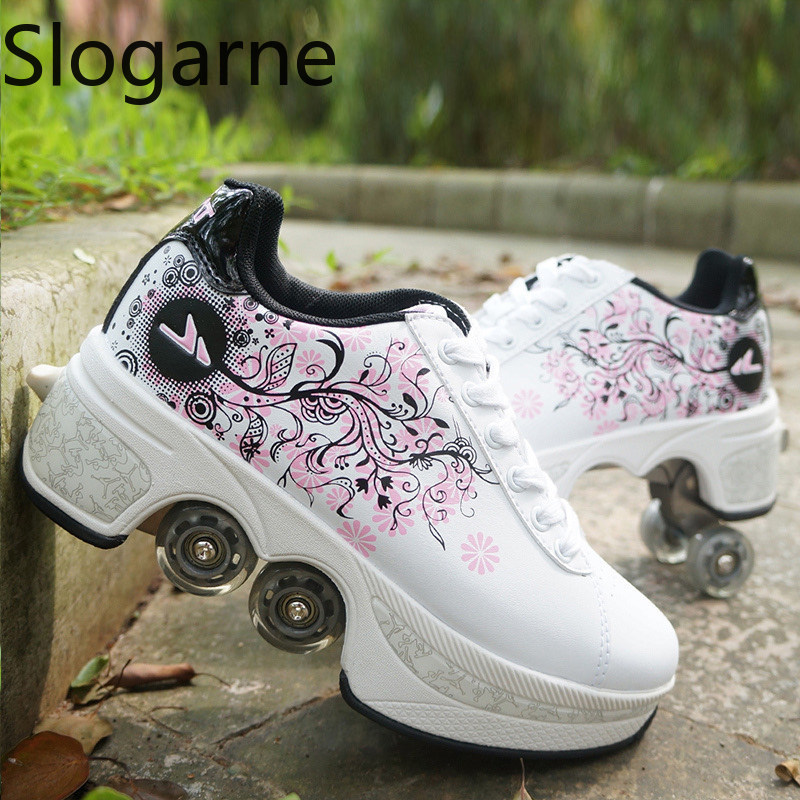 Women 4 Wheels Deformation Rol - Women Shoes Casual ulasan dan harga