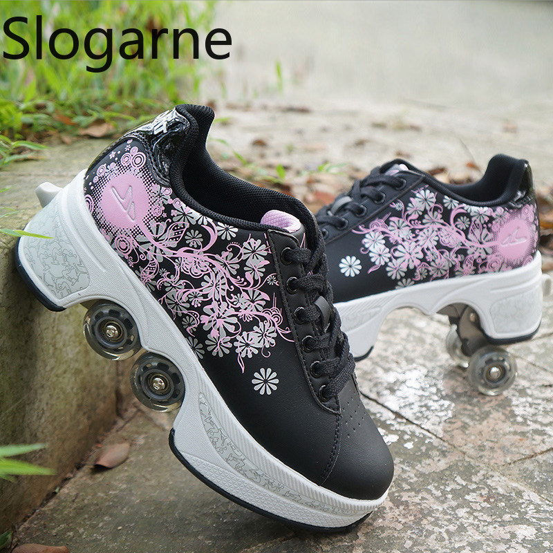 Women 4 Wheels Deformation Rol - Women Shoes Casual ulasan dan harga