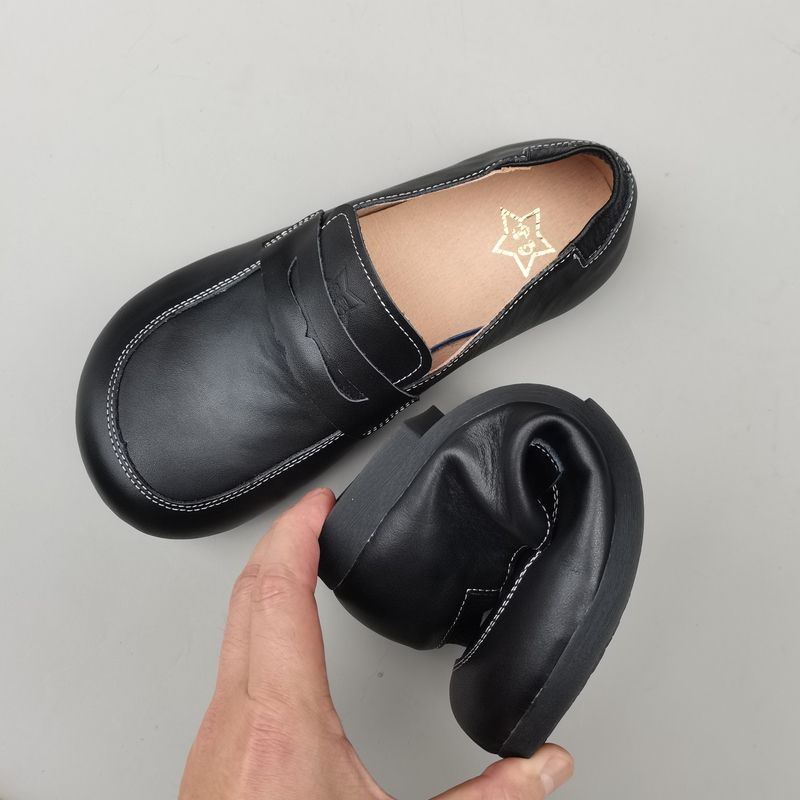Natural Leather Wide Women's S - Women Shoes For Big Feet ulasan dan harga