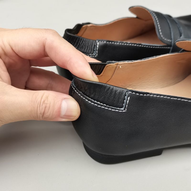 Natural Leather Wide Women's S - Women Shoes For Big Feet ulasan dan harga