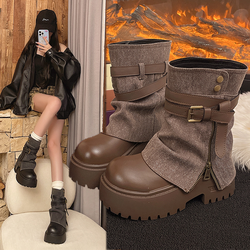 Ankle Boots for Women Cowboy F - Women Shoes Size Chart ulasan dan harga