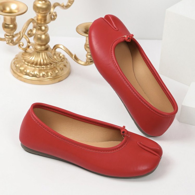 Women Split Toe Ballet Flats K - Women Shoes Casual ulasan dan harga