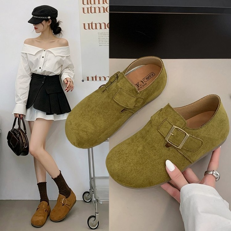 Women Suede Closed Back Birken - Women Shoes Casual ulasan dan harga