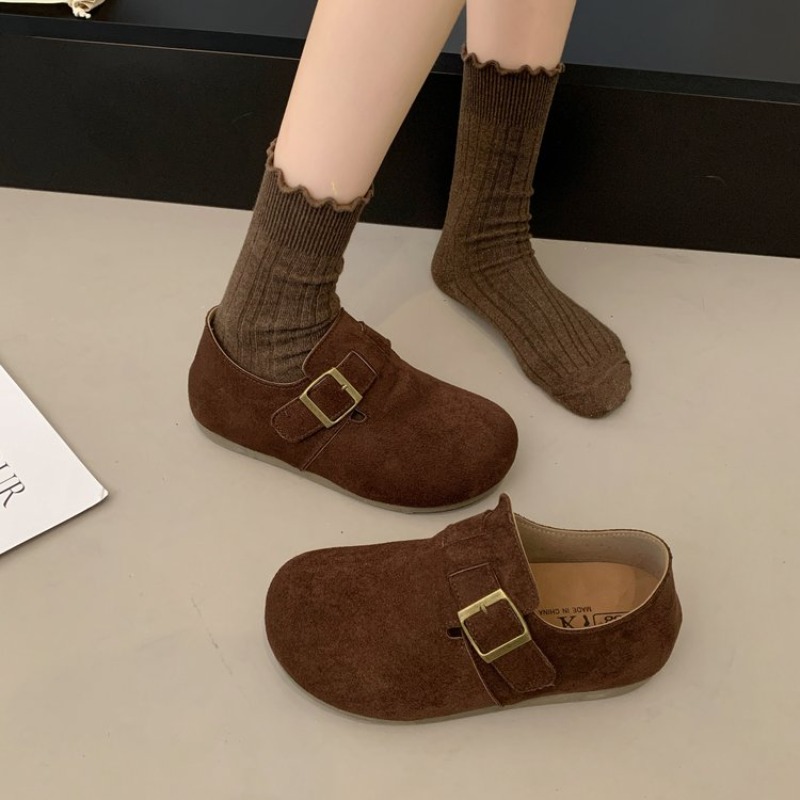 Women Suede Closed Back Birken - Women Shoes Casual ulasan dan harga