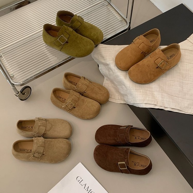 Women Suede Closed Back Birken - Women Shoes Casual ulasan dan harga