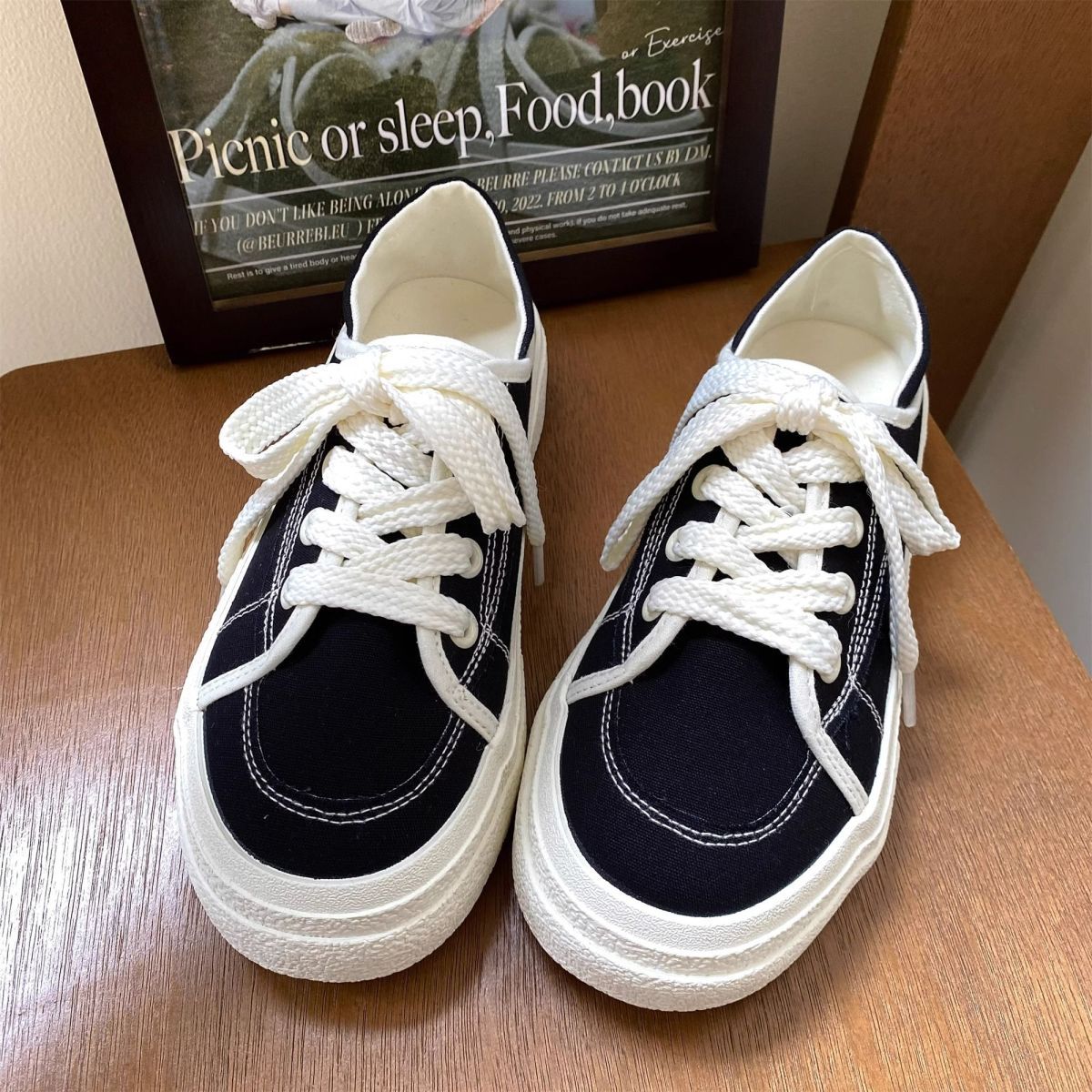 Trendy Korean Made Canvas Snea - Women'S Shoes Trendy ulasan dan harga