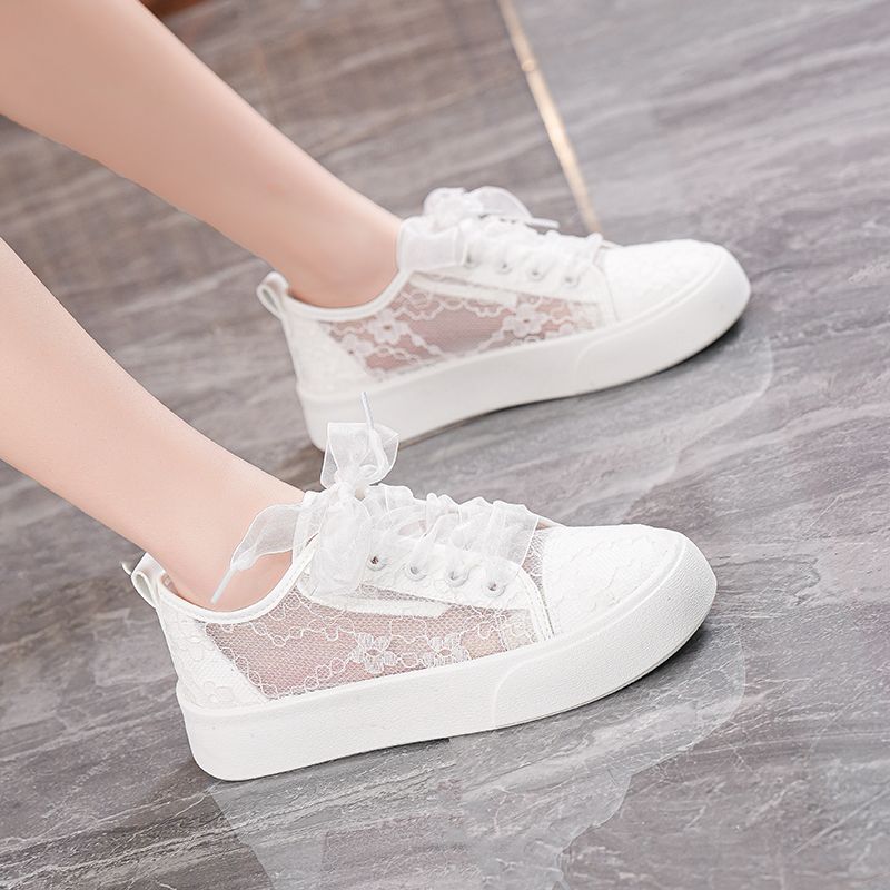 ​Women's Casual White Sneakers - Women Shoes Must Have ulasan dan harga