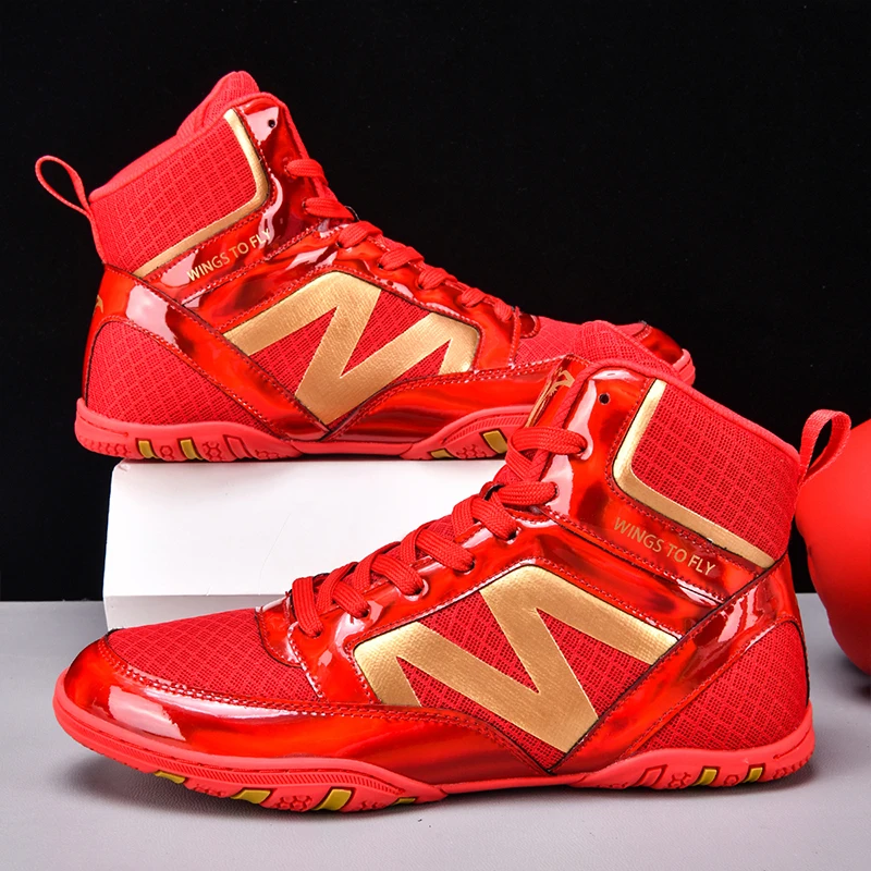 Wrestling shoes male Boxing Sh - Women'S Shoes Weightlifting ulasan dan harga