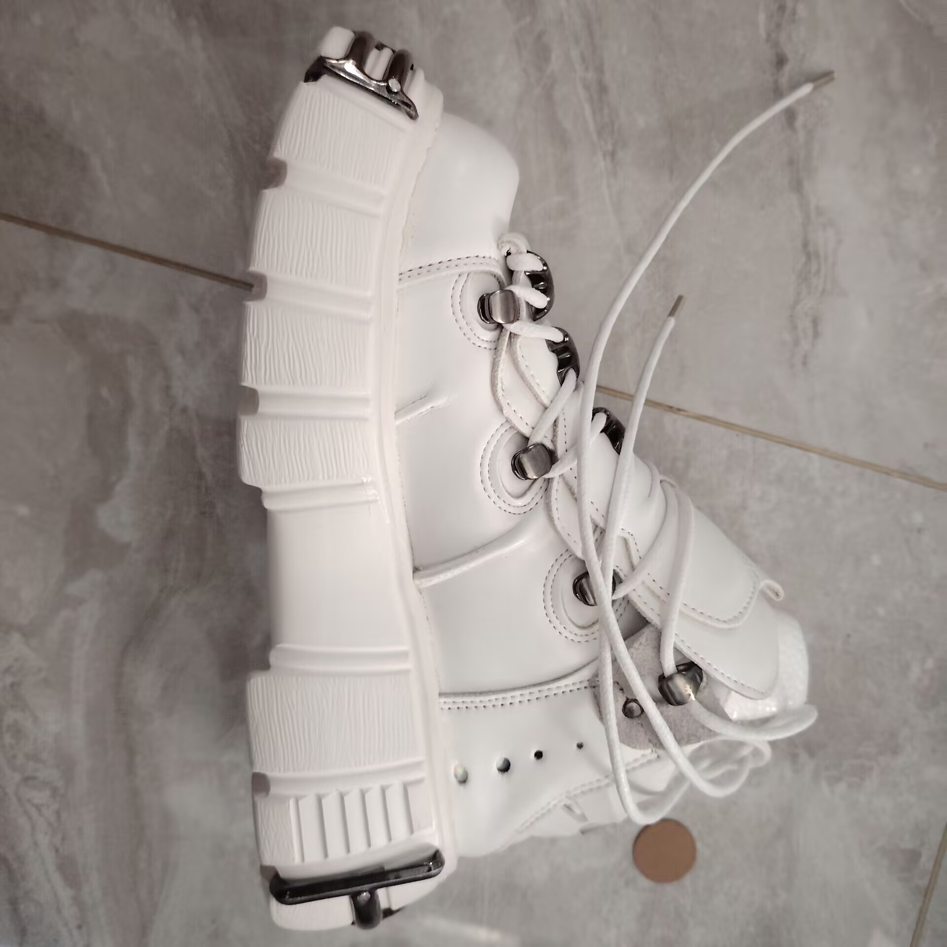 2026 Women Goth Leather Heavy  - Women Shoes Size Chart ulasan dan harga
