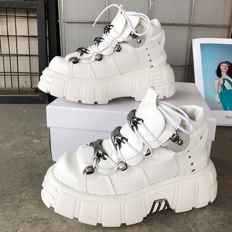 2026 Women Goth Leather Heavy  - Women Shoes Size Chart ulasan dan harga