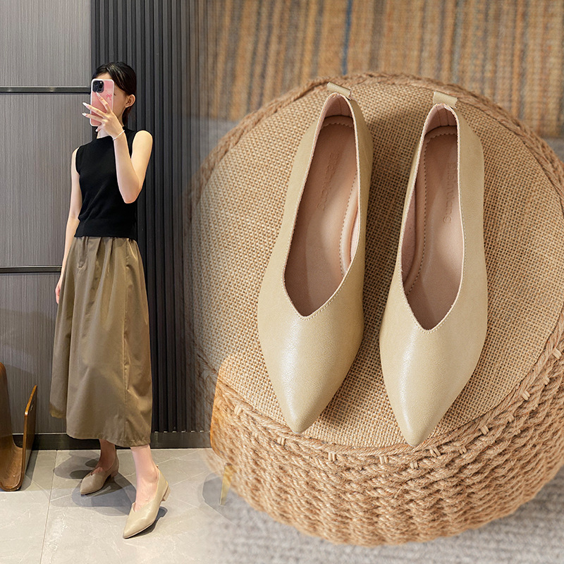 Spring and Autumn Fashion New  - Women'S Shoes For Work ulasan dan harga