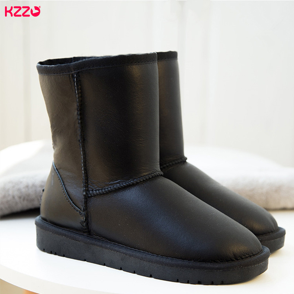 KZZO Natural Wool Fur Lined Wa - Women Shoes In Australia ulasan dan harga