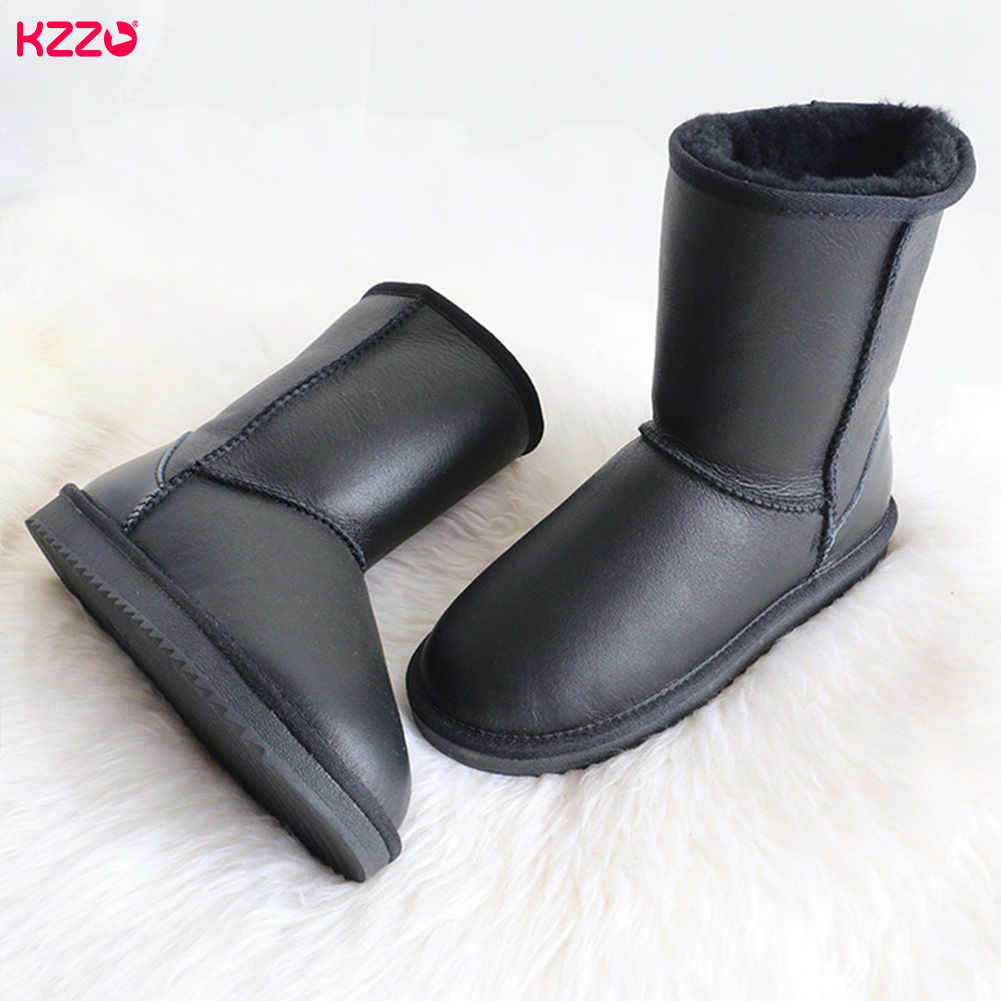 KZZO Natural Wool Fur Lined Wa - Women Shoes In Australia ulasan dan harga